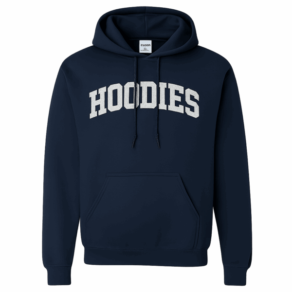 Custom embroidered hoodie - personalized hoodie by GAGTY